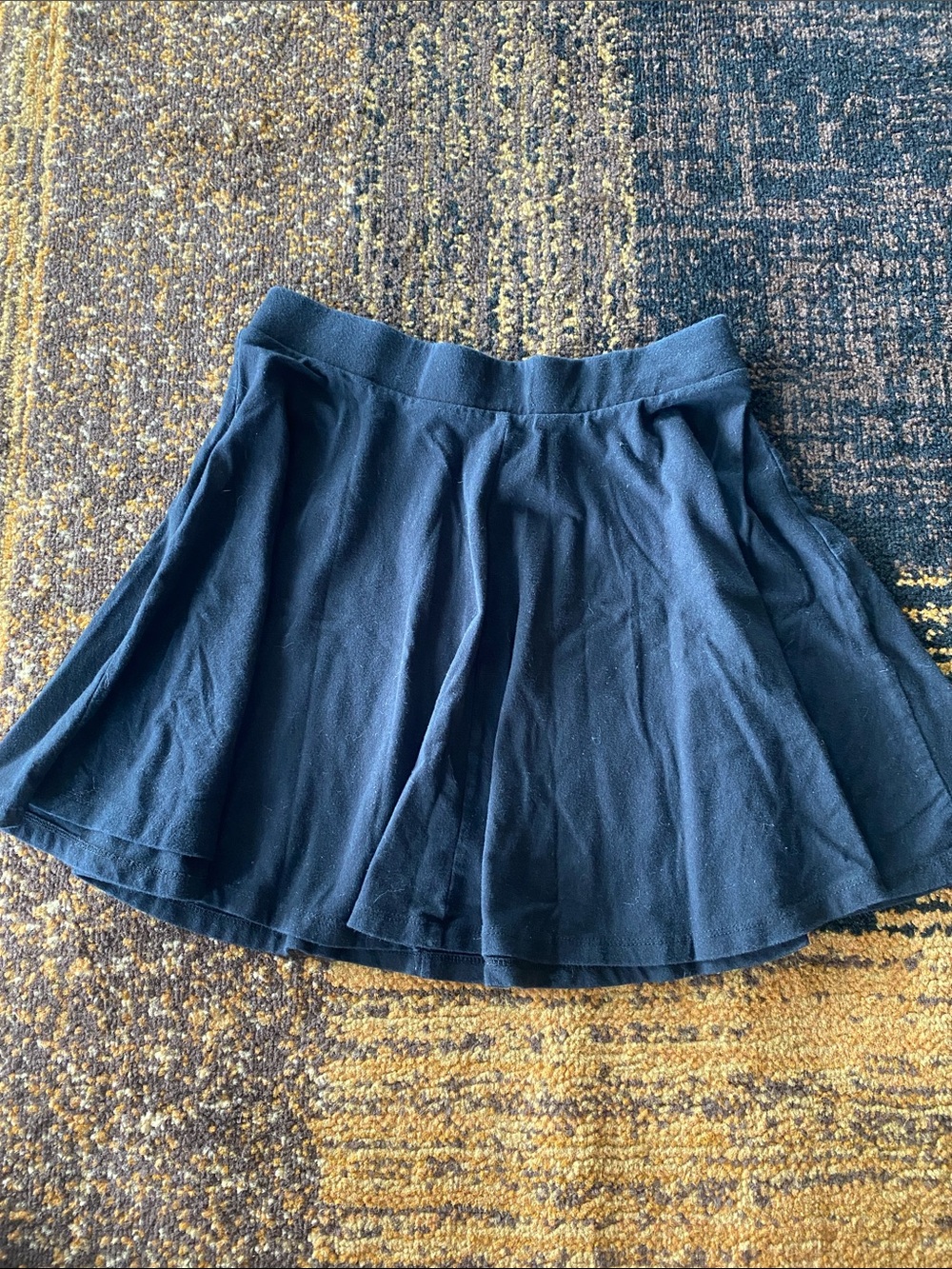 SO Black Mini Skater Skirt